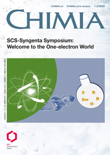 CHIMIA Vol. 74 No. 01-02(2020): SCS-Syngenta Symposium: Welcome to the One-electron World
