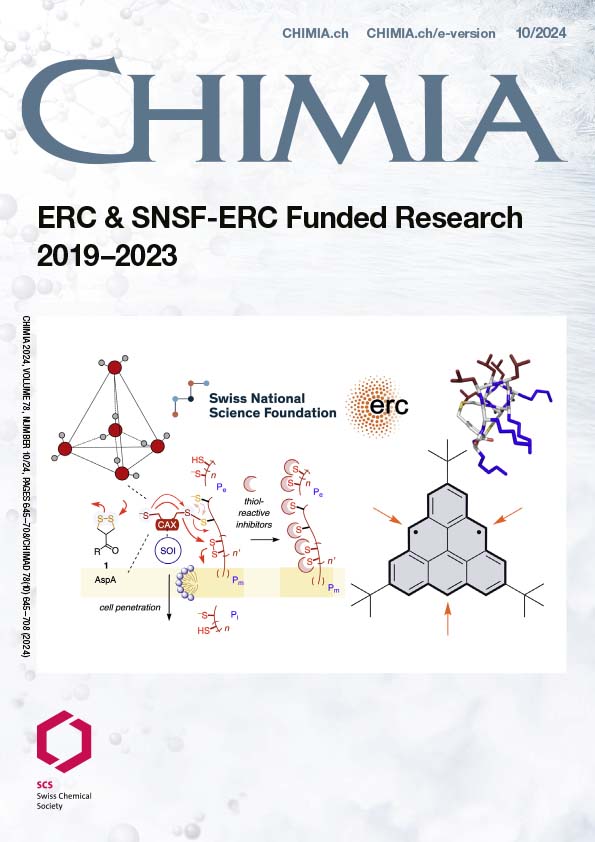 CHIMIA Vol. 78 No. 10 (2024): ERC & SNSF-ERC Funded Research 2019-2023